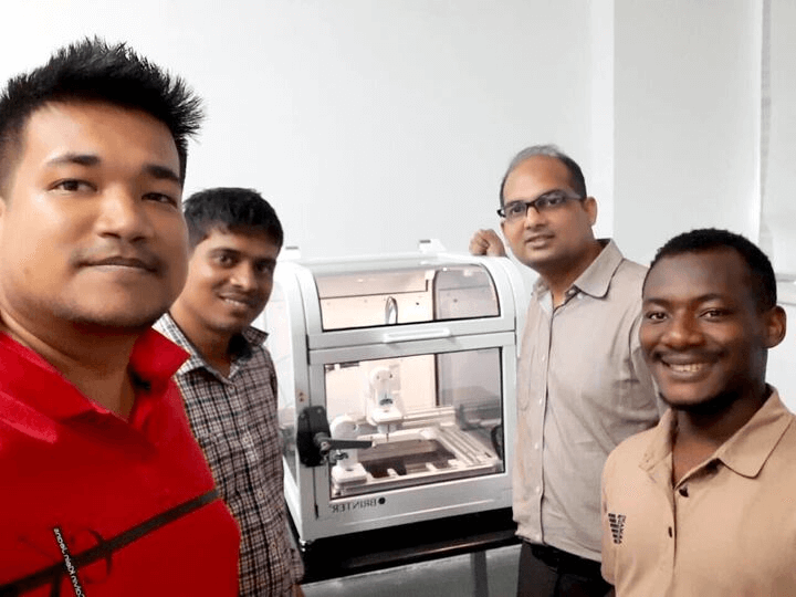 Brinter One 3D bioprinter installation complete and research underway at SRM AP University in India